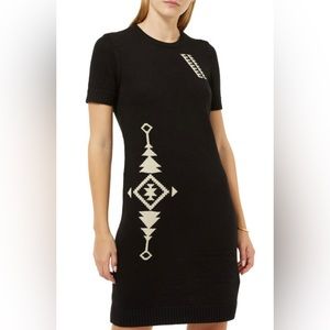 Lauren Ralph Lauren - Southwestern Sweater Aztec Dress - Size XL